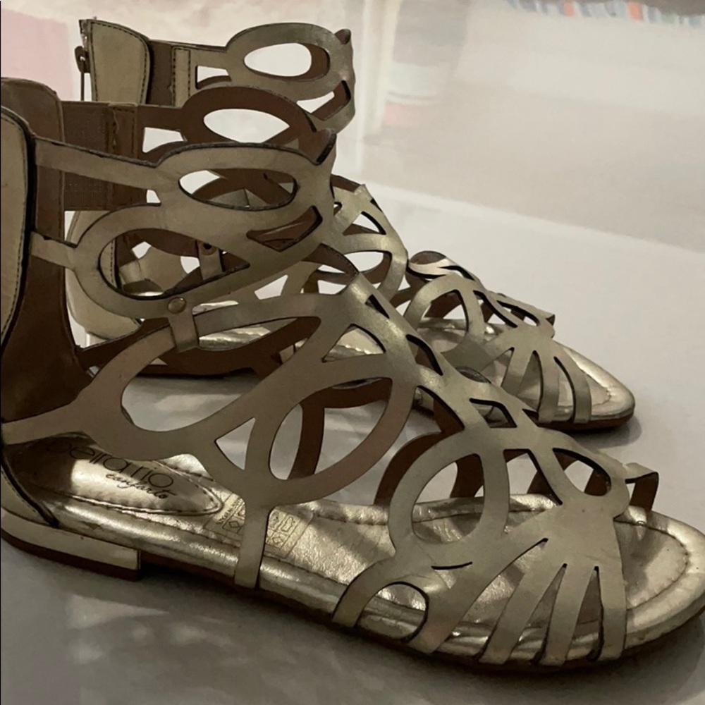 Golden Sandals